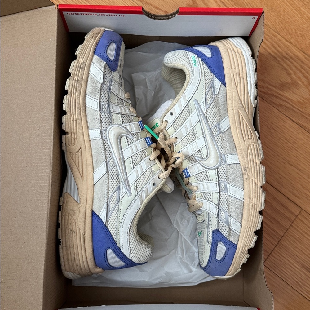 Nike P-6000
Athletic Department Coconut Milk Medium Blue